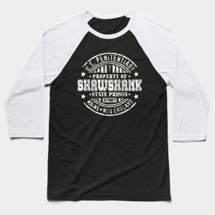 Property of Shawshank State Prison Baseball T-Shirt